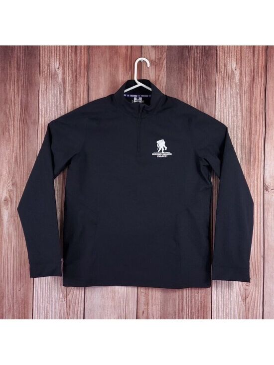 Under Armour Other - Under Armour ColdGear Wounded Warrior Project Mens Large 1/4 Zip Pullover Black